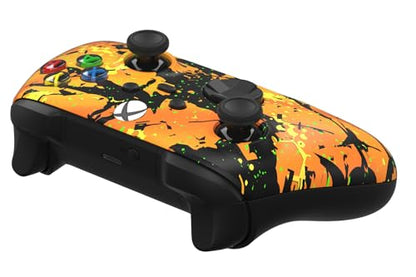 Custom Controllerzz Wireless Controller for Microsoft Xbox Series X/S & Xbox One - Custom Soft Touch Feel - Custom Series X/S Controller (X/S Molten Camo) - color: X/S Molten Camo