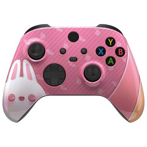 Stealth Controllers Wireless Controller for Xbox Series S, Xbox Series X, Xbox One - Soft Touch Feel - Custom Series S/X Controller (Pink Rabbit) - color: Pink Rabbit
