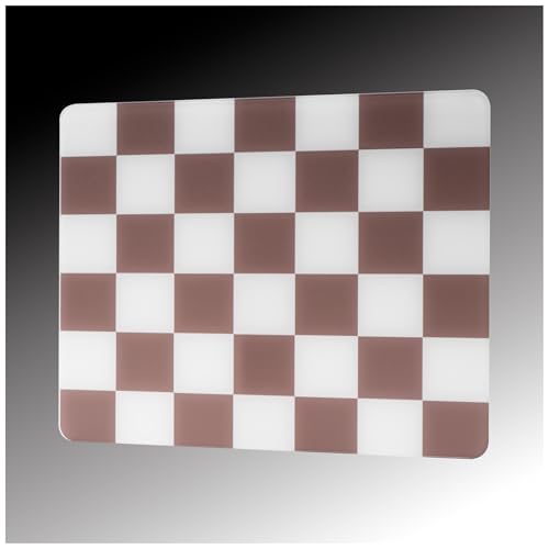 Glass Gaming Mouse Pad, XVX Professional Esport Tempered Glass Mouse Pad Ultra-Smooth Micro-Etched Surface for Top Speed and Control,Hard Mousepad（16.14 '' L × 12.20'' W - color: Khaki