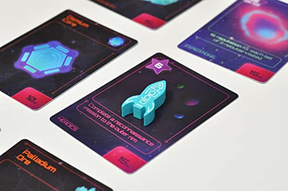 Galaxy Rush | 2 Player Strategic Card Game with Engine Building, Set Collection, Card Drafting and Racing