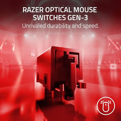 Razer Viper V3 Pro Wireless Esports Gaming Mouse: Symmetrical - 54g Lightweight - 8K Polling - 35K DPI Optical Sensor - Gen3 Optical Switches - 8 Programmable Controls - 95 Hr Battery - Faker Edition - color: Faker Edition, style: 8000 Hz Polling