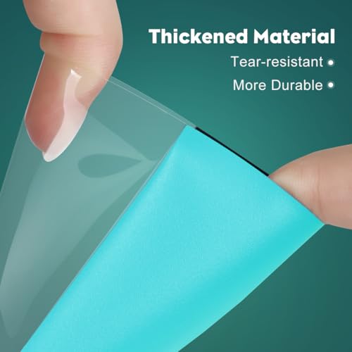 Glacier Blue Dual Matte Card Sleeves, Katomula Card Sleeves for MTG, Standard Card Sleeve for PKM, Flesh & Blood - color: Glacier Blue