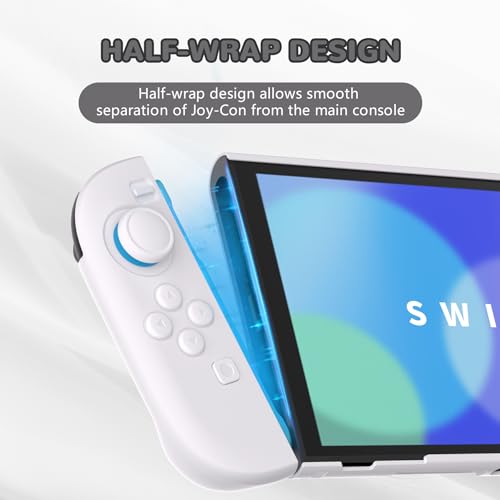 PlayVital Hard Case & Thumb Grips for Nintendo Switch 2 - White