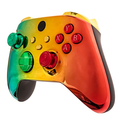 Crazy Controllerz Customz Series Custom Wireless Controller for Xbox One Series X S PC - Sunburst Design - color: XS SUNBURST