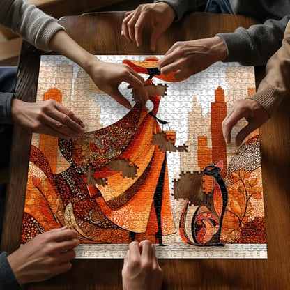 Orange Time Jigsaw Puzzle 1000 Pieces - style: Orange Time Puzzle