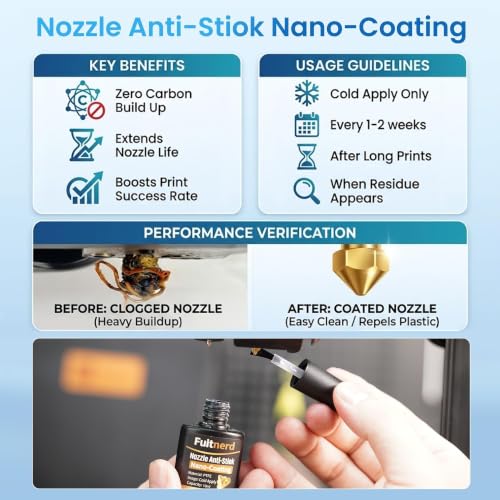 84Pcs 3D Printer Accessories, 3D Printer Tools Kit with Slotted Organizer Bag, PTFE Nozzle Anti-Stick Coating, T12 Needle Files, Deburring Tool, for All FDM/SLA, Bambu Lab, Ender 3, Anycubic,etc