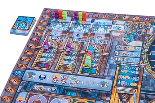 Devir - Orloj: The Prague Astronomical Clock Board Game, Heavy Strategy Game for Experts & Adults, Ages 14+, 1-4 Players, 120 Playtime, (English Version)