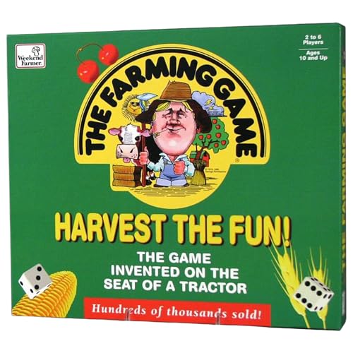 The Farming Game Board Game | Farm Strategy Game, Manage Crops, Livestock & Markets, Family Fun for Kids & Adults, Ages 10+, 2-6 Players, 60-90 Mins