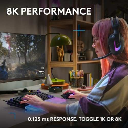 Logitech G512 X 98 TMR + Linear Switch Mechanical Gaming Keyboard - Black | Hot-Swappable 9x TMR Rapid Trigger + Linear Mechanical Switches, Gasket, PBT Keycaps, <8K, LIGHTSYNC RGB, for PC & Mac - color: Black, size: 98 percent, style: Linear Switches