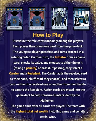 A Strategic Social Deduction Card Game | Hidden Roles, Deception & Bluffing | Kids and Adults Card Game | Exciting Party & Family Game for 4-8 Players, Ages 8+