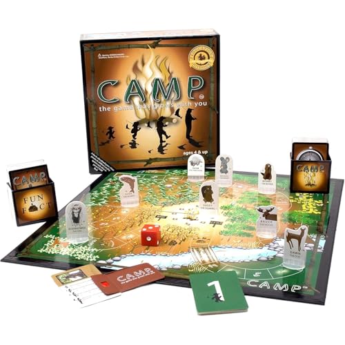Education Outdoors Camp Board Game - Explore Nature and Learn Through Fun Outdoor Adventures | board-games - color: Assorted/Multicolor