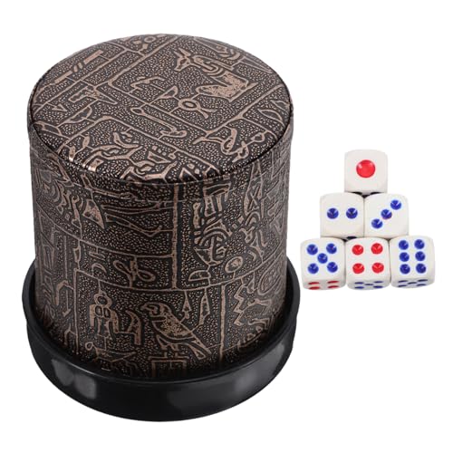 Entertainment Dice Cup Bar Dice Holder Shaker Storage Case for Indoor Outdoor