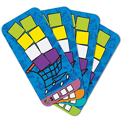 Learning Resources Buy It Right Shopping Game - Board Game for Kids, Elementary Math Games, Educational Learning Toys, Shopping Games for Kids, Counting Toy