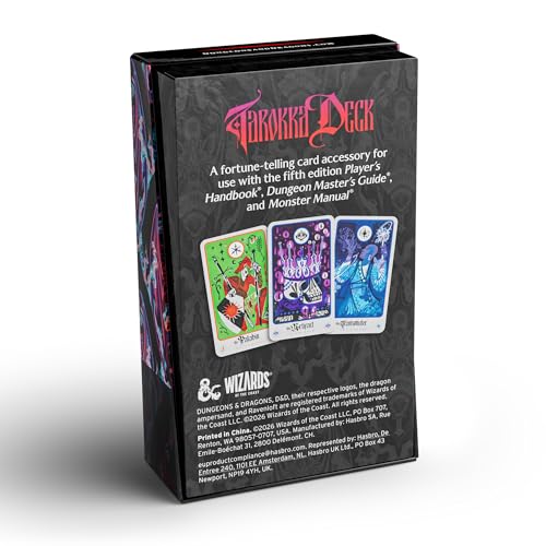 Dungeons & Dragons Ravenloft: Tarokka Deck (2026 Updated Deck) | D&D Accessories - style: Tarokka Deck