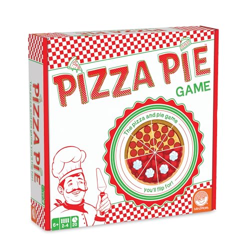 MindWare Pizza Pie Cooperative Game for 6 Year Olds and up - Match Flavors and Win As A Team, 2 to 4 Players