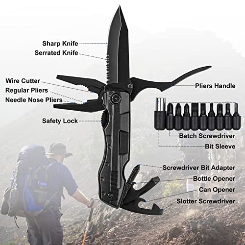 Birthday Gifts for Men Funny Christmas Gifts Baskets for Him Father’s Day for Dad Anniversary Who Have Everything for Husband, Boyfriend, Brother, Son, Grandpa Tumbler Multitool Gift Set