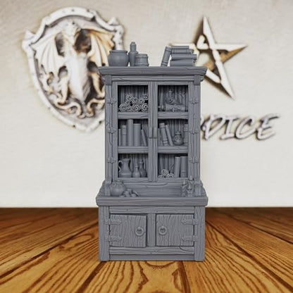 Unpainted 28mm Scale Tabletop RPG Dead Body Scenery - 8pc Resin Corpses & Wooden Cart Set for DND Minis, Fantasy Miniature Game Diorama, TTRPG Dungeon Masters Accessory（AS690）
