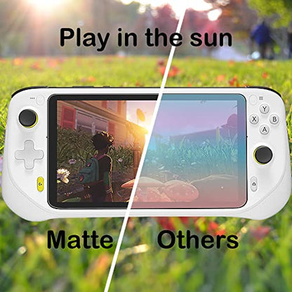 Matte Tempered Glass Compatible with Logitech G Cloud Anti Glare Screen Protector 2 Pack Designed for G Cloud Gaming Handheld Console Anti Reflection Screen Guard