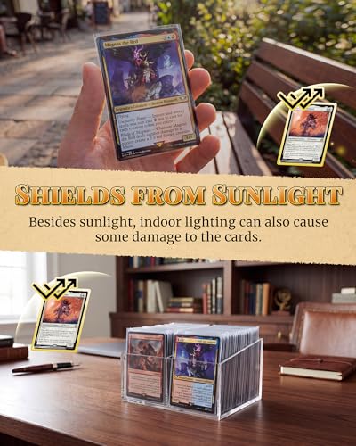 1000 Counts Inner Card Sleeve 2.5" x 3.5", for Double-Sleeving, Trading Card Sleeve Compatible with MTG, TCG, Gaming Cards