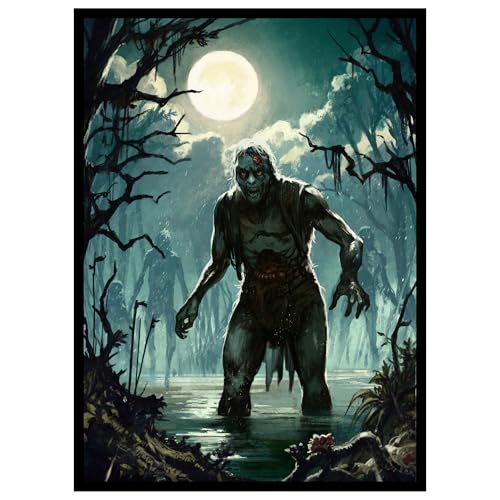 (Zombie V2) 100% Hand-Drawn 100ct Textured Matte TCG/MTG Card Art Sleeves by Realm Guard - style: Regular Sleeves
