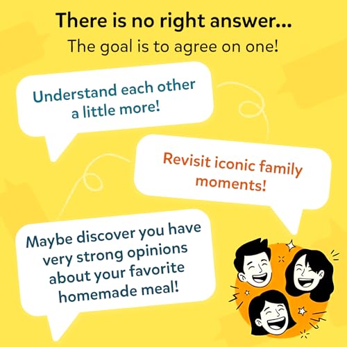 Family Banter Card Game – Fun Conversation Game for Family Game Night | Interactive & Hilarious Card Game with 148 Question Cards, Travel Game for Kids, Teens & Adults, Ages 8, 9, 10 & Up