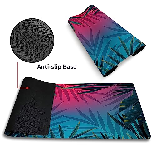 MTG Playmat Forest, TCG Game Play Mat for MTG Landscape Trading Card Smooth Cloth Surface Mousepad Battle Game 23.6X 13.7 inches - color: Mtg Playmat 2