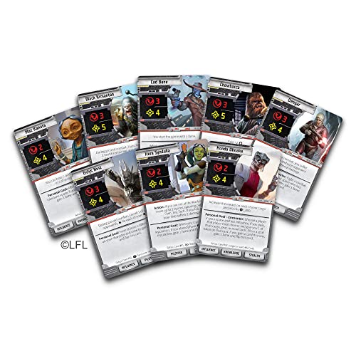 Asmodee Star Wars: Outer Rim - Unfinished Business Expansion - Strategy Game, Adventure Game for Kids & Adults, Ages 14+, 1-4 Players, 3-4 Hour Playtime