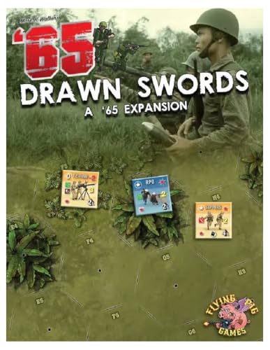 '65: Drawn Swords, Vietnam War Board Game Expansion, for Adults Ages 18+