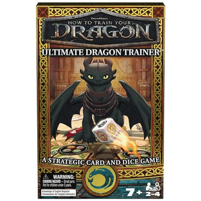 Spin Master Games How to Train Your Dragon Ultimate Card Game | Cooperative Dragon Training Adventure Game, Work Together to Train Dragons Like Toothless, For 2-5 Players, Ages 7 & Up