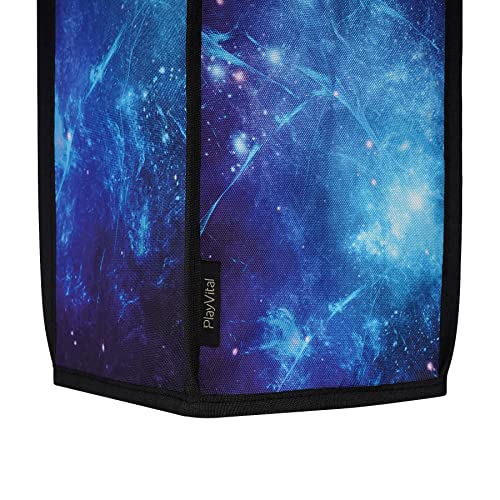 PlayVital Nylon Dust Cover for Xbox Series X Console, Soft Neat Lining Dust Guard, Anti Scratch Waterproof Cover Sleeve for Xbox Series X Console - Blue Nebula - color: Blue Nebula