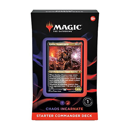Magic: The Gathering Starter Commander Deck Bundle – Includes All 5 Decks