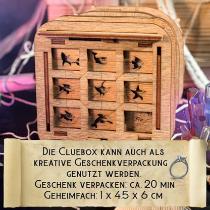 iDventure Cluebox Davy Jones' Locker, Brain Teaser Puzzle Box for Adults - color: Davy Jone's Locker