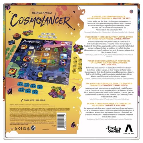 Cosmolancer Board Game | A Strategy Game by Reiner Knizia | Ages 9 and Up | 2 to 4 Players | 30 Mins. | Family Games for Kids, Teens, and Adults