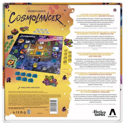 Cosmolancer Board Game | A Strategy Game by Reiner Knizia | Ages 9 and Up | 2 to 4 Players | 30 Mins. | Family Games for Kids, Teens, and Adults