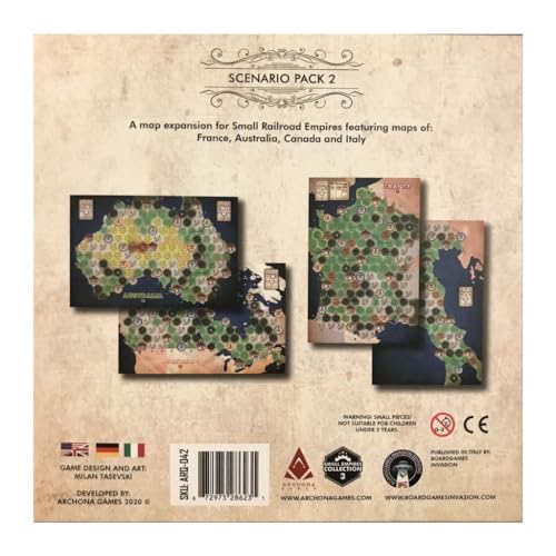 Archona Games Small Railroad Empires - Scenario Pack 2