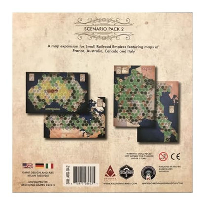 Archona Games Small Railroad Empires - Scenario Pack 2
