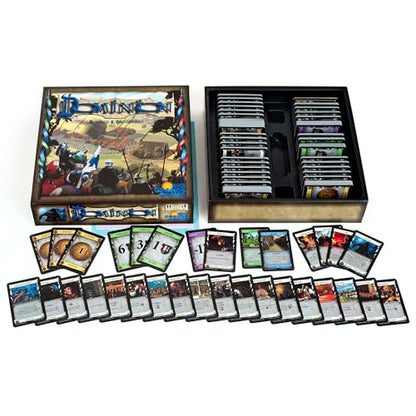 Rio Grande Games Dominion 2nd Edition Deck Building Strategy Card Game for 2-4 Players, Ages 13 Plus