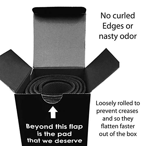 Gaming Mouse Pad (5mm) Extended 36 inch | 36x12x0.20 Extra Thick | Black | Stitched Edge, Large Washable Desk Mat - size: 36” Extended (5mm)