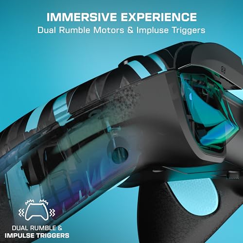 Turtle Beach Rematch Advanced Wired Gaming Controller for Xbox & PC | Xbox Series X|S, Xbox One, PC, 2 Remappable Buttons, Hall-Effect Triggers, Audio Controls, Glows-in-the-Dark, Titan Steel - color: Titan Steel