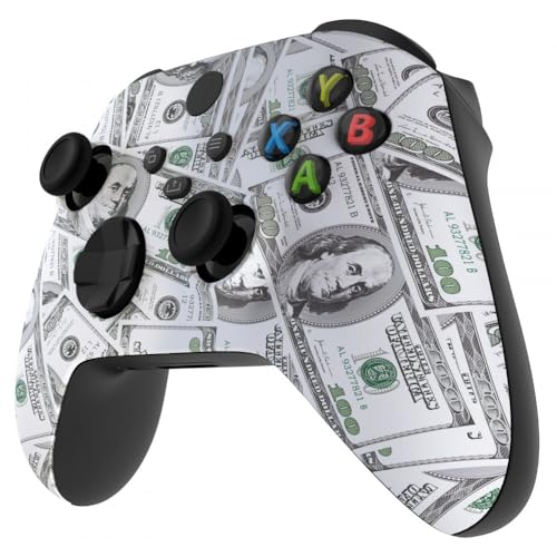Stealth Controllers Wireless Controller for Xbox Series S, Xbox Series X, Xbox One - Soft Touch Feel - Custom Series S/X Controller ($100 Money) - color: $100 Money