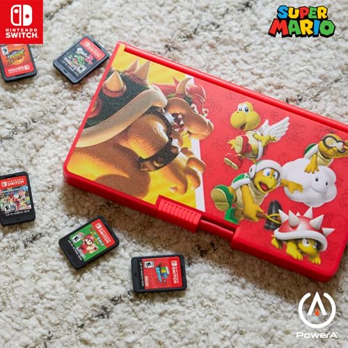PowerA Game Card Case XL for Nintendo Switch / Switch 2 / Switch Lite / OLED Model - Heroes vs. Villains - color: Heroes' vs Villains