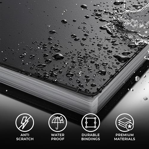 CardGuard Premium 3” Trading Card Binder – 100 Side-Loading Pages 9 Pocket Binder - Archival Safe 3-Ring Storage for Pokémon, YuGiOh, MTG, TCG, Game & Sports Cards