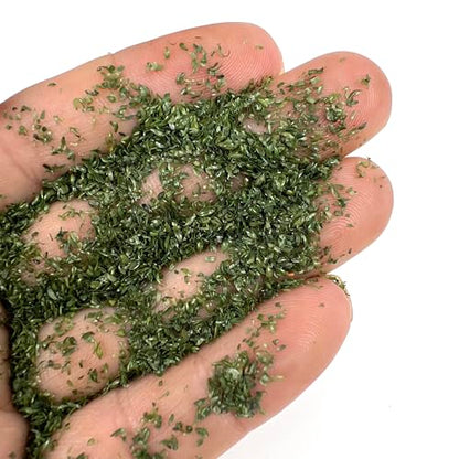 Multicolor Leaf Model - 300ml Miniature Scenery Material for Train Railway, Diorama, Car Scene & Scale Landscape Layouts (Dark Green) - color: Dark Green