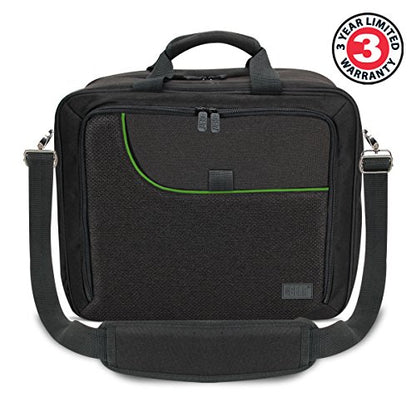 USA Gear Board Game Bag Fits Catan, Cards Against Humanity, Monopoly, Battleship, Sequence, Ticket to Ride & more - Board Game Storage Bag with Customizable Interior, Padded Shoulder Strap (Red) - color: Green