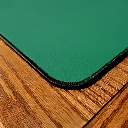 Allplay Board Game Playmat, 2.5'x4', Small, Green | Thick Super Cushioned, Stitched Edge, Water Resistant, with Carrying Case for Board Games, Card Games, RPGs - color: Green, size: Small (2.5'x4')
