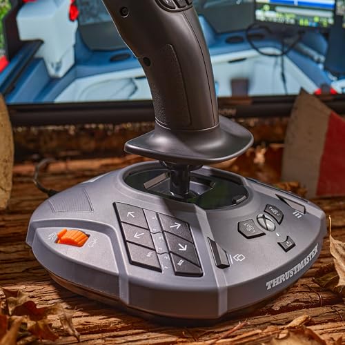 Thrustmaster SimTask FarmStick 3-Axis Farming Joystick - XBOX & PC | Plug and play for FS25, 33 programable inputs, thumbwheel, mini-stick, triggers, rocker switches, H.E.A.R.T sensors - style: Farmstick | Xbox