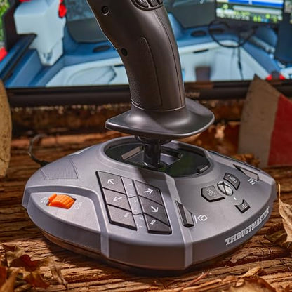 Thrustmaster SimTask FarmStick 3-Axis Farming Joystick - XBOX & PC | Plug and play for FS25, 33 programable inputs, thumbwheel, mini-stick, triggers, rocker switches, H.E.A.R.T sensors - style: Farmstick | Xbox