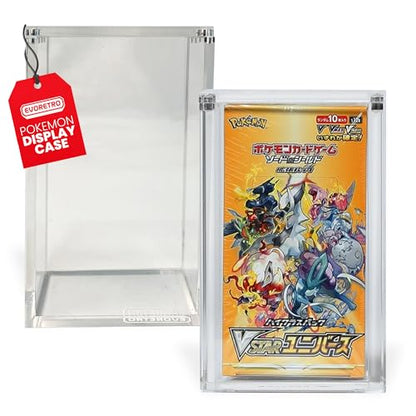 Acrylic Case Display for Small Japanese Booster Box Special Pack of 1 - style: JP Box S (1)