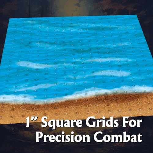 Arcknight The Wild Outdoors Roleplaying Battlemaps; 16 Modular RPG Maps in 8 Double-Sided Pages, 1" Square Grid, Modular & Versatile Design for Tabletop Gaming - for Dungeons & Dragons, Pathfinder - style: Wild Outdoors