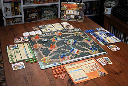 Root: A Game of Woodland Might and Right | Asymmetric Strategy Board Game by Leder Games | 2–4 Players | Ages 14+ | Adventure, Conflict & Area Control - style: Root Base Game